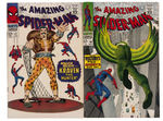 "THE AMAZING SPIDER-MAN" CLASSIC COMIC LOT OF NINE.