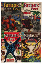 FANTASTIC FOUR LOT OF 16 EARLY COMICS.