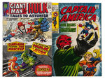 MARVEL CLASSIC SILVER AGE STORIES LOT OF FOUR.