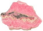 RHODOCHROSITE SLICED MINERAL SPECIMEN.