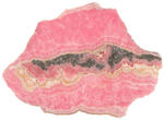 RHODOCHROSITE SLICED MINERAL SPECIMEN.