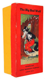 "THE BIG BAD WOLF" EXTREMELY RARE FIGURE WITH BOX BY SEIBERLING.