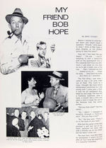 BOB HOPE SIGNED "THE WORLD OF BOB HOPE" PUBLICATION.