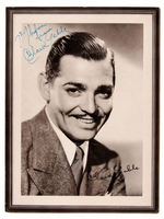 CLARK GABLE SIGNED PREMIUM PICTURE.