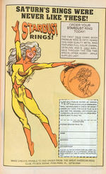 "FEMFORCE" PREMIUM RING SET WITH COMIC BOOKS.