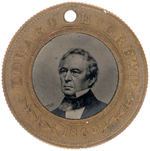BELL AND EVERETT 1860 FERROTYPE.