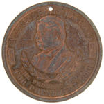 HANCOCK SCARCE COPPER MEDAL DeWITT 1880-2.