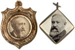 BENJAMIN HARRISON THREE ITEMS FROM 1888 AND 1892.