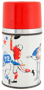 "ALL-STAR" VINYL LUNCHBOX WITH THERMOS.