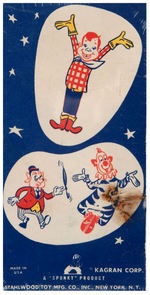 “IT’S HOWDY DOODY TIME CLARABELL ROLY-POLY” IN BOX.