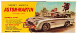 JAMES BOND-INSPIRED "SECRET AGENT'S ASTON-MARTIN ACTION CAR" IN BOX.