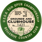 USGA THREE BUTTONS WITH SERIAL NUMBERS SPANNING 1953-1968.