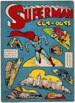 "SUPERMAN CUT-OUTS" RARE BOOK.