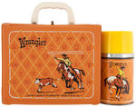 "WRANGLER" VINYL LUNCHBOX WITH THERMOS.