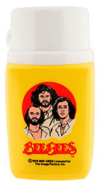 "BEE GEES" METAL LUNCHBOX WITH THERMOS.