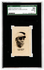 1924-1925 AGUILITAS #869 OSCAR CHARLESTON SGC 30 GOOD 2.