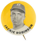 “JACKIE ROBINSON” PORTRAIT STADIUM BUTTON.