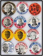 GOLDWATER 38 PIECE BUTTON COLLECTION IN SIZES 3.5" UP TO 9".