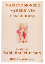 EARL MacPHERSON SIGNED AND REMARQUED “MARILYN MONROE” PRINTS,HANDWRITTEN CARDS, MORE.