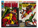 IRON MAN LOT OF FOUR.