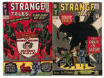 STRANGE TALES WITH NICK FURY AND DR. STRANGE LOT OF 14 COMICS.