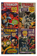 STRANGE TALES WITH NICK FURY AND DR. STRANGE LOT OF 14 COMICS.