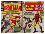 "TALES OF SUSPENSE" PAIR WITH IRON MAN AND CAPTAIN AMERICA.