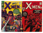 "X-MEN" CLASSIC COMIC RUN OF TEN ISSUES.