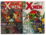 "X-MEN" CLASSIC COMIC RUN OF TEN ISSUES.