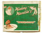 "MICKEY MANTLE'S SWITCH HITTER BATTING PRACTICE SET."