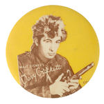 "DAVY CROCKETT" BREAD LABEL CLERK'S BUTTON.