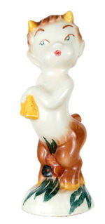 FANTASIA SATYR FIGURINE BY VERNON KILNS.