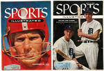 SPORTS ILLUSTRATED LOT OF 25 INCLUDING FIRST ISSUE.