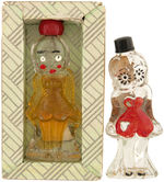 "BETTY BOOP TOILET SOAP" BOXED SET & FIGURAL PERFUME BOTTLE PAIR.