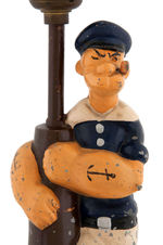 POPEYE FIGURAL LAMP & SHADE.