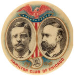 RARE THEODORE ROOSEVELT JUGATE NAMING "HAMILTON CLUB OF CHICAGO."