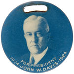 DAVIS RARE CELLULOID WATCH FOB.