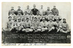 "CHICAGO AMERICAN LEAGUE CLUB WHITE SOX" 1906 TEAM POSTCARD.