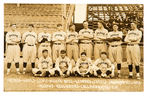 SPOKANE INDIANS OF THE PACIFIC COAST LEAGUE REAL PHOTO POSTCARD.