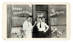 "HARRY COVELESKIE CAFE/THE GIANT KILLER" PROMO BUSINESS CARD.