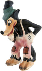 BIG BAD WOLF CERAMIC FIGURINE.