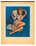 ELVGREN PIN-UP CALENDAR PAIR.