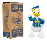 "DONALD DUCK NODDY TOY" WITH BOX.