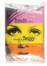 "TRIMFIT TIGHTS INSPIRED BY TWIGGY" TRIO IN STORE PACKS.