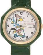 QUICK DRAW McGRAW RARE JAPANESE WATCH.