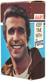 "THE FONZ" BOXED WATCH.