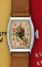 "ROY ROGERS" BOXED INGRAHAM WRIST WATCH.