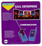 “STAR TREK” FIRST SERIES MEGO FIGURES ON CARDS.