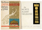 ‘A CENTURY OF PROGRESS/CHICAGO 1933 WORLD’S FAIR" LOT OF 10 PAPER ITEMS PLUS SOUVENIR MATCHBOOKS.