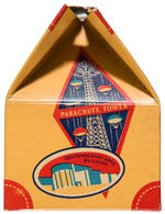 NYWF 1939 SOUVENIR COOKIE BOX/LARGE PENCIL/TELESCOPE.